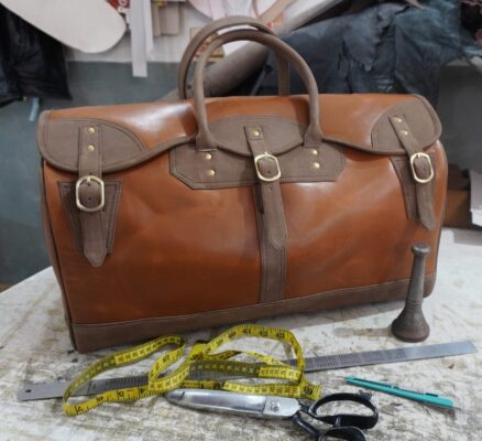 exact leather handmade leather bags making