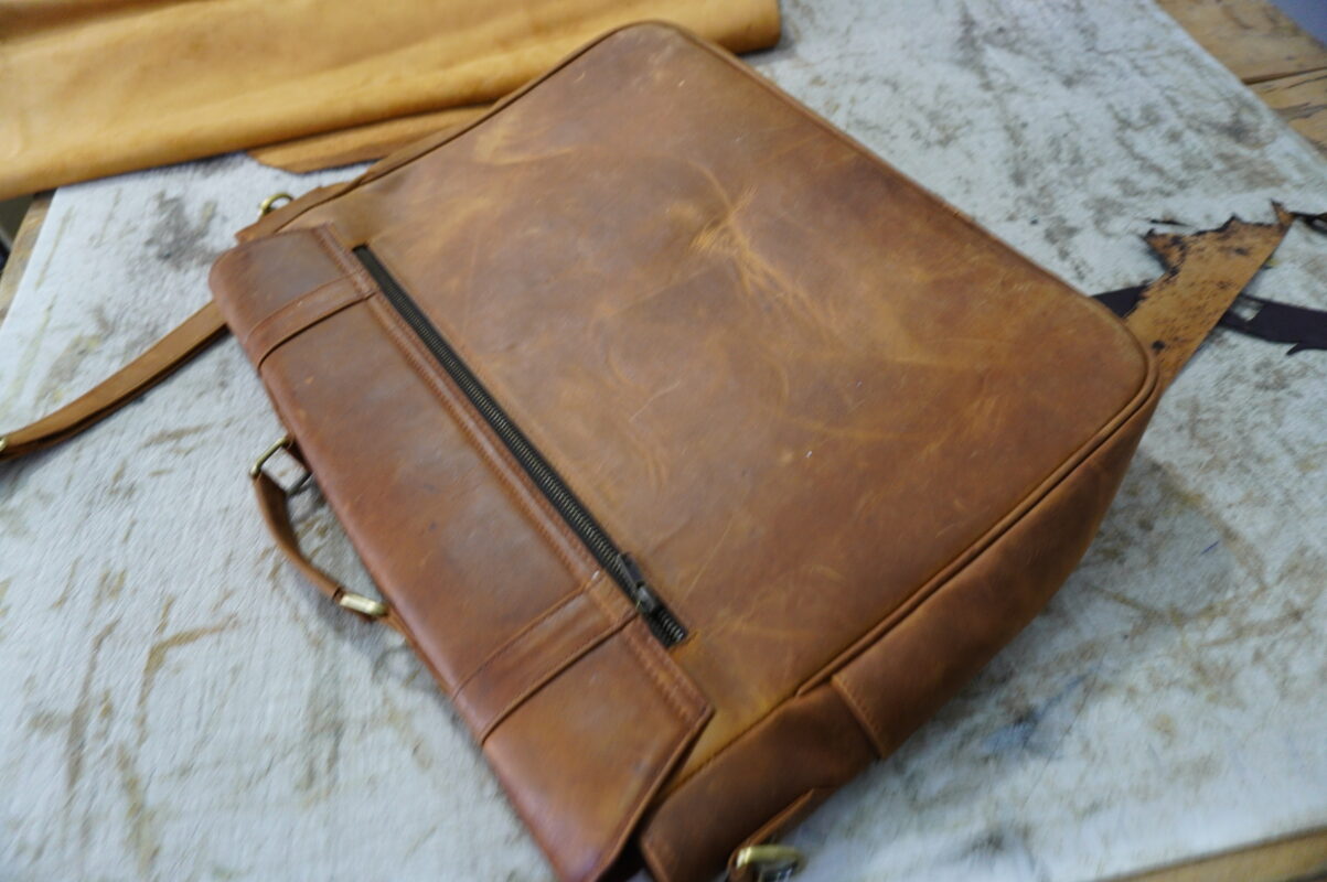 Handmade Real Leather Laptop Bag for Men/Women